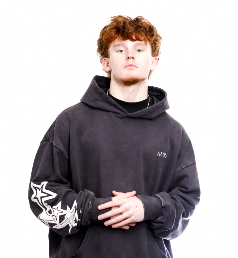 AURA – Charcoal Hoodie