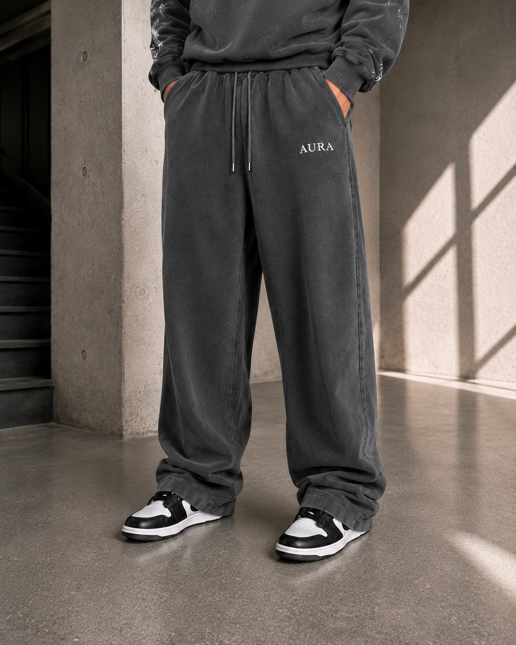 Aura – Charcoal Track-pants