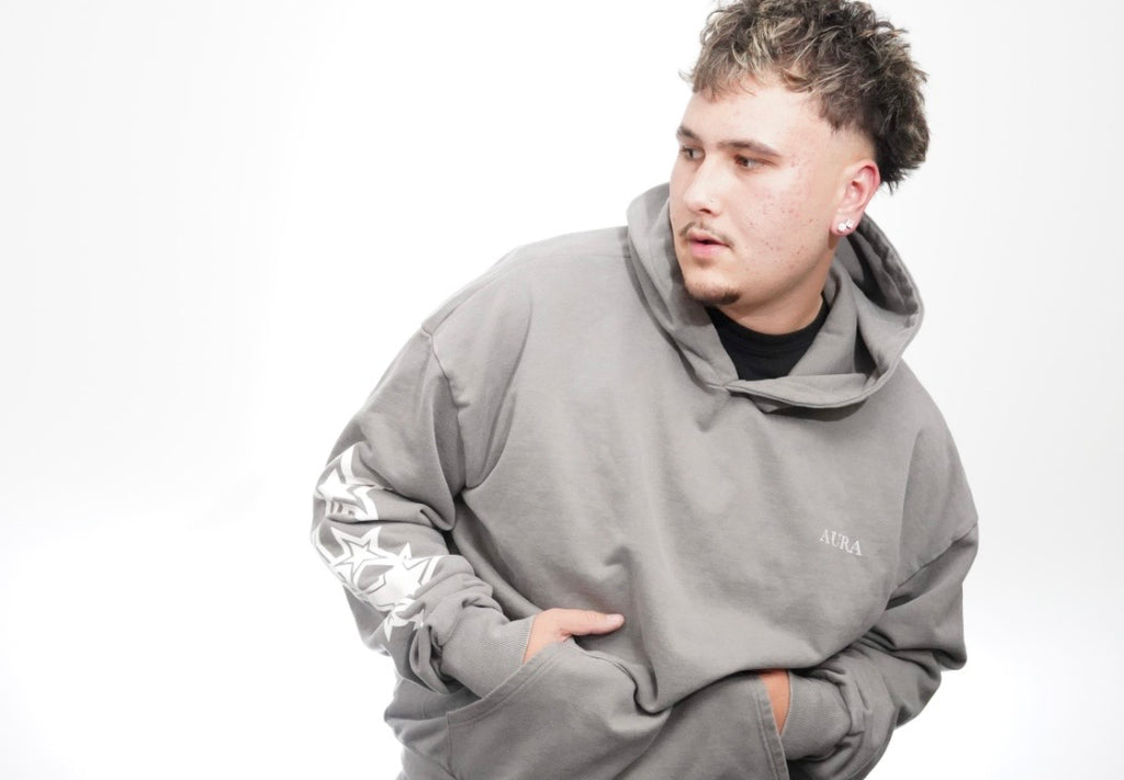AURA - Cement Hoodie